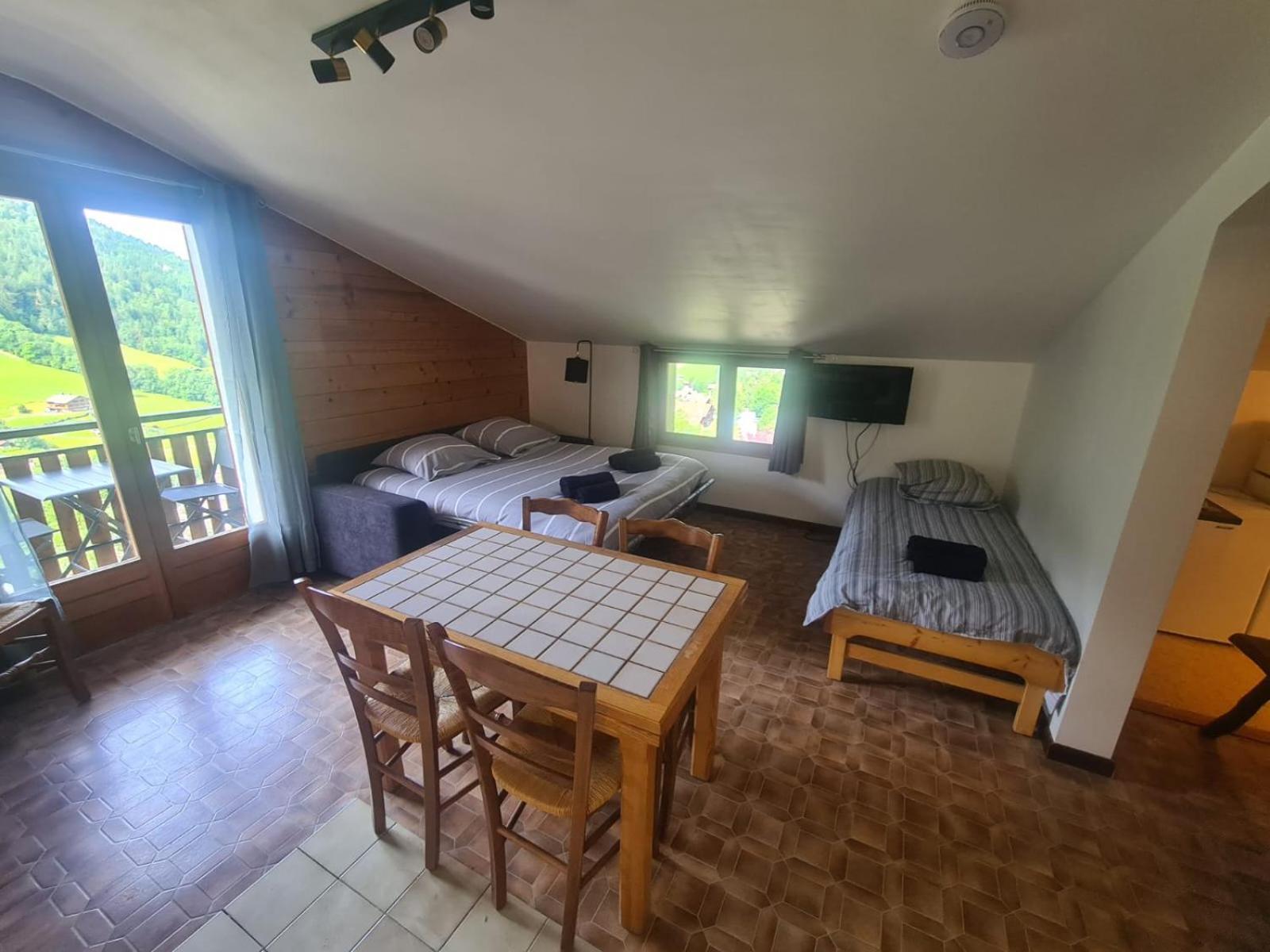 La Loulettaz Apartamento Le Grand-Bornand Exterior foto